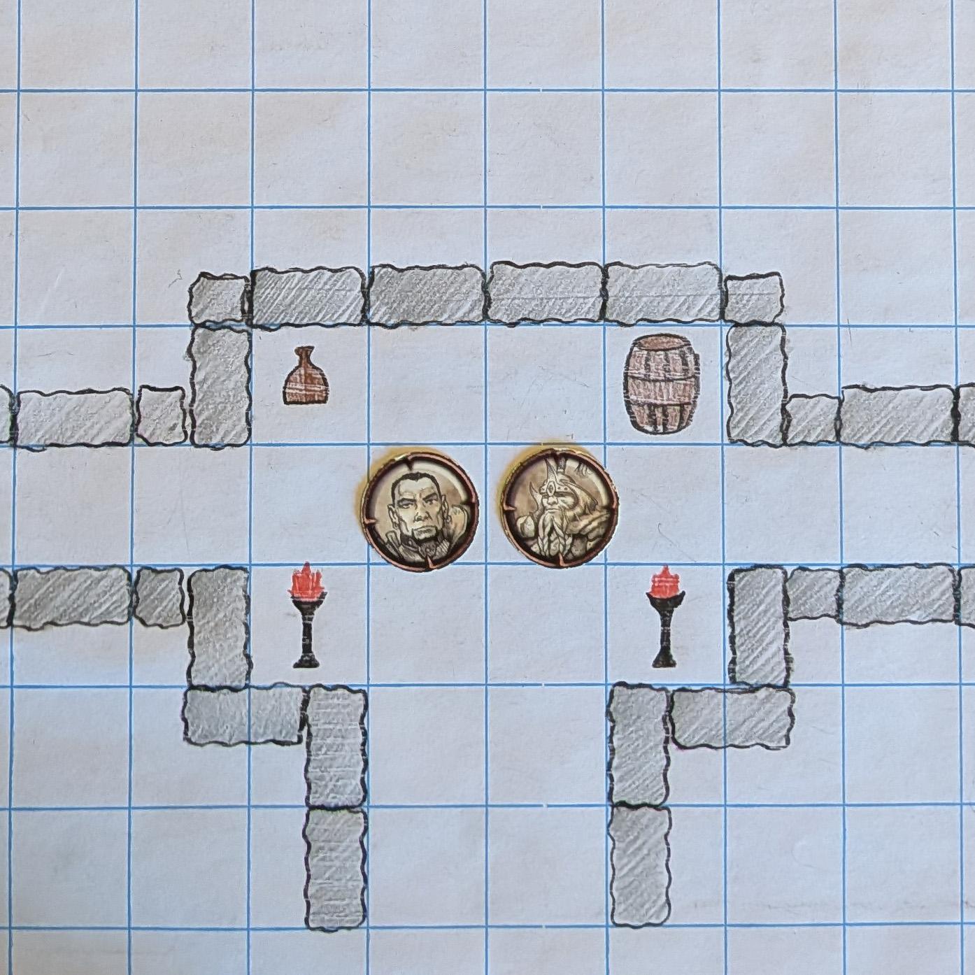 Side-by-side comparison of an overcrowded room versus a readable room with purposeful props