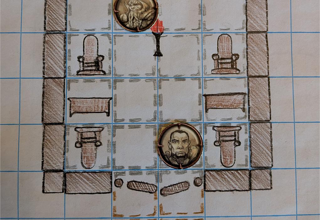 Buildings That Read on a Grid: Doors, Walls, and Interior Flow