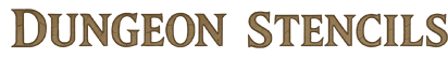 Dungeon Stencils